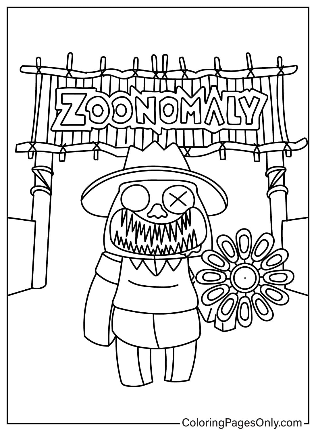 Zoonomaly Coloring Pages to Download from Zoonomaly