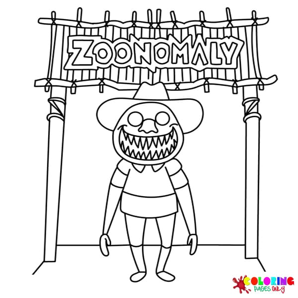 Desenhos para colorir de zoonomalia