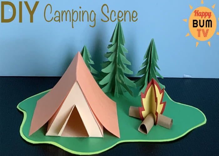 Creating Paper Tents