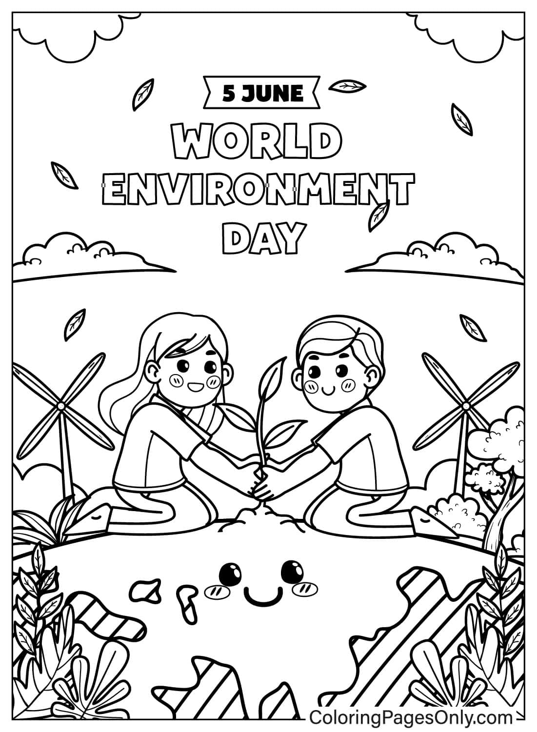 40 World Environment Day Coloring Pages Free Printable PDF Online 40 World Environment Day Coloring Pages Free Printable PDF Online
