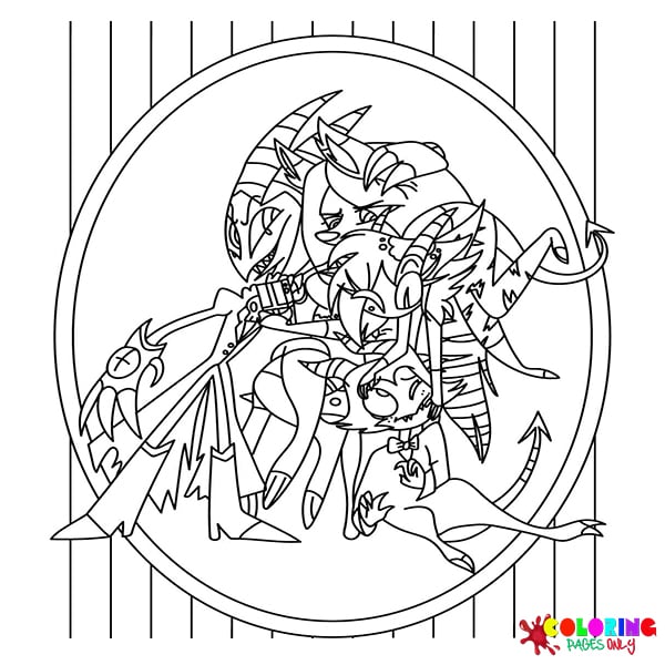 Helluva Boss Coloring Pages
