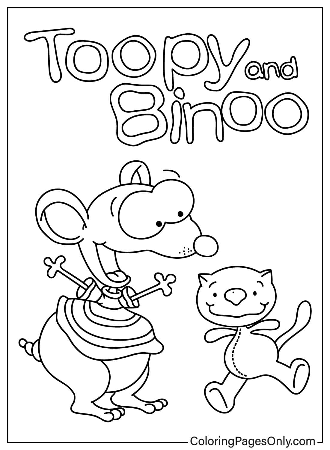 Toopy and Binoo from Toopy and Binoo the Movie