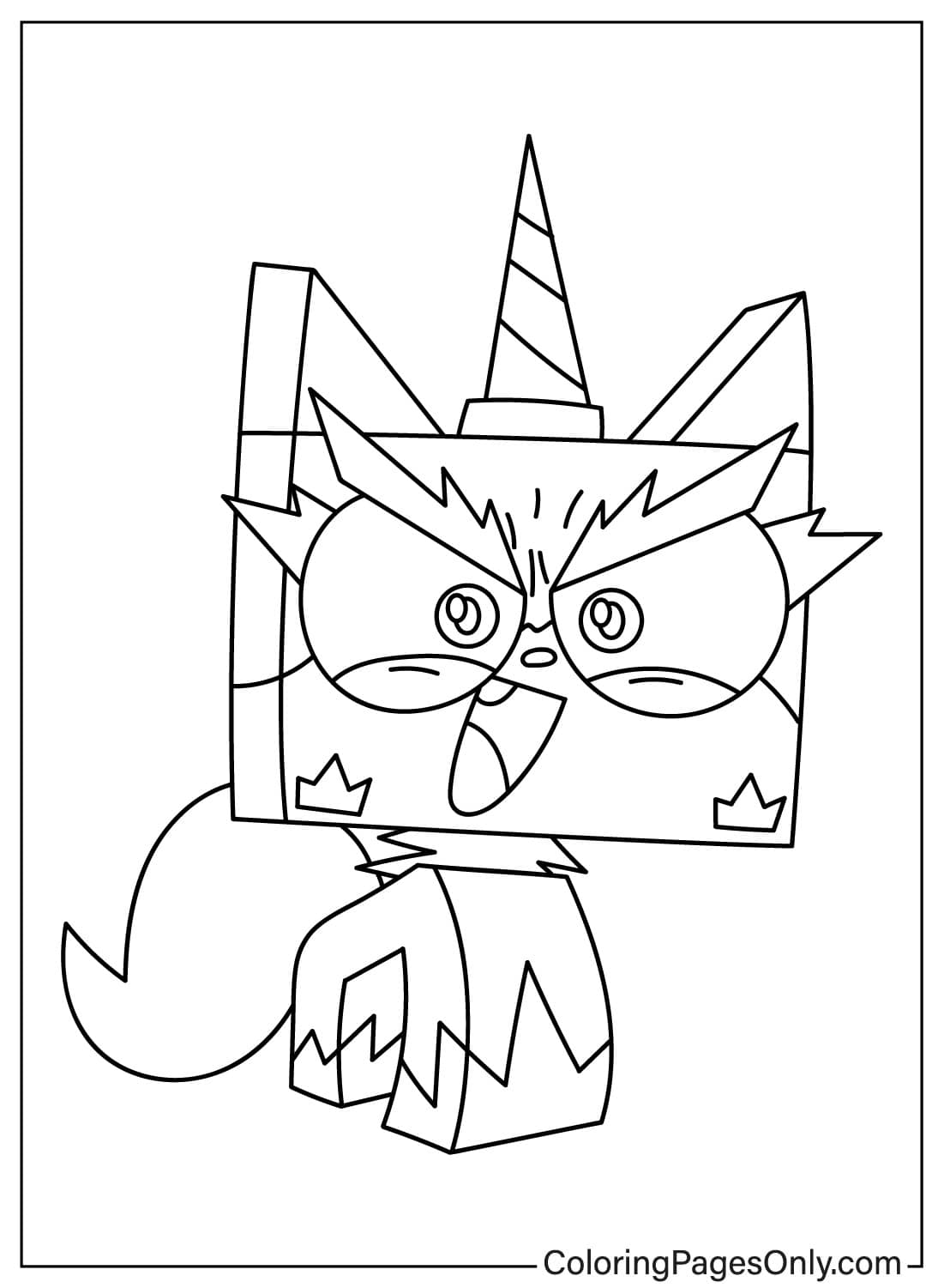 14 Unikitty Coloring Pages - ColoringPagesOnly.com