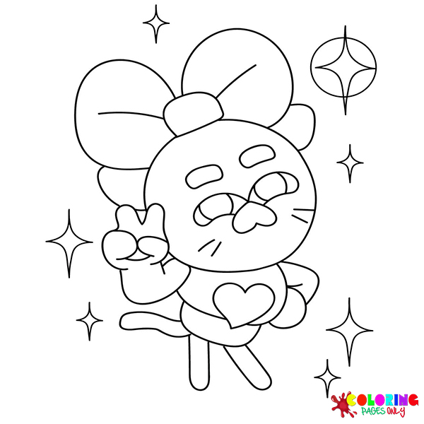 Battle Kitty Coloring Pages