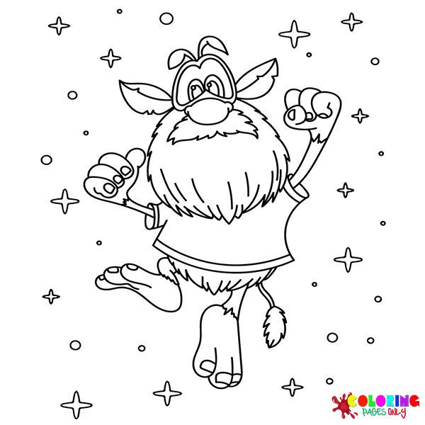 Booba Coloring Pages