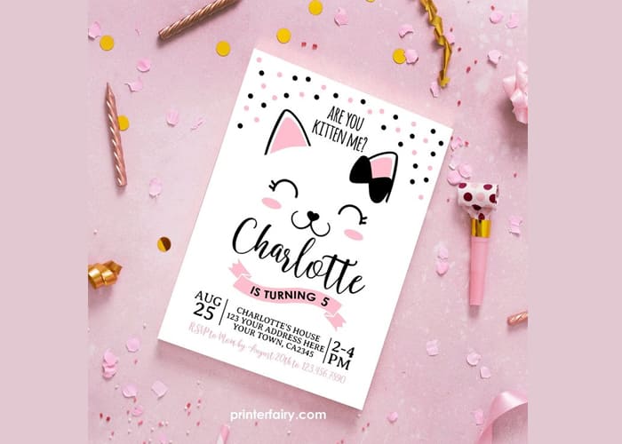 Creating Birthday Invitations etsy com