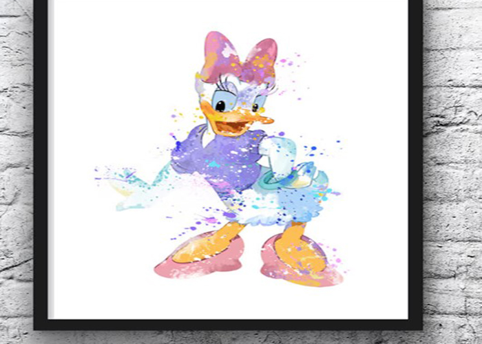 Daisy Duck Coloring Pages craft 2