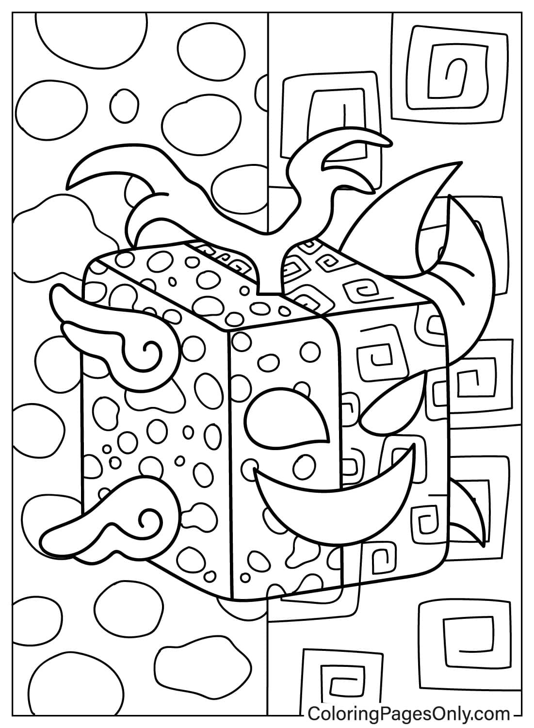 20 Blox Fruits Coloring Pages