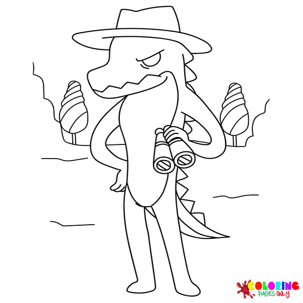 Gummigoo Coloring Pages