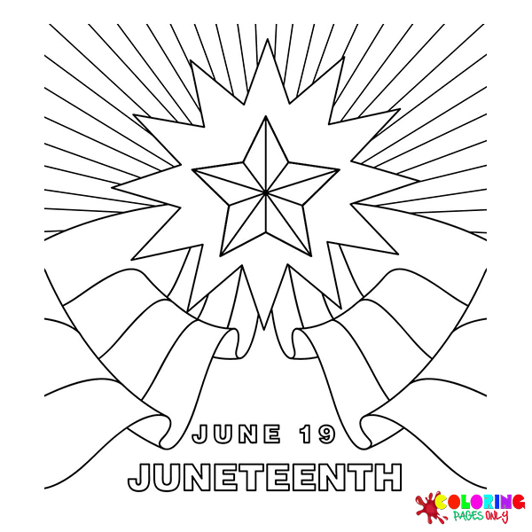 Juneteenth Coloring Pages