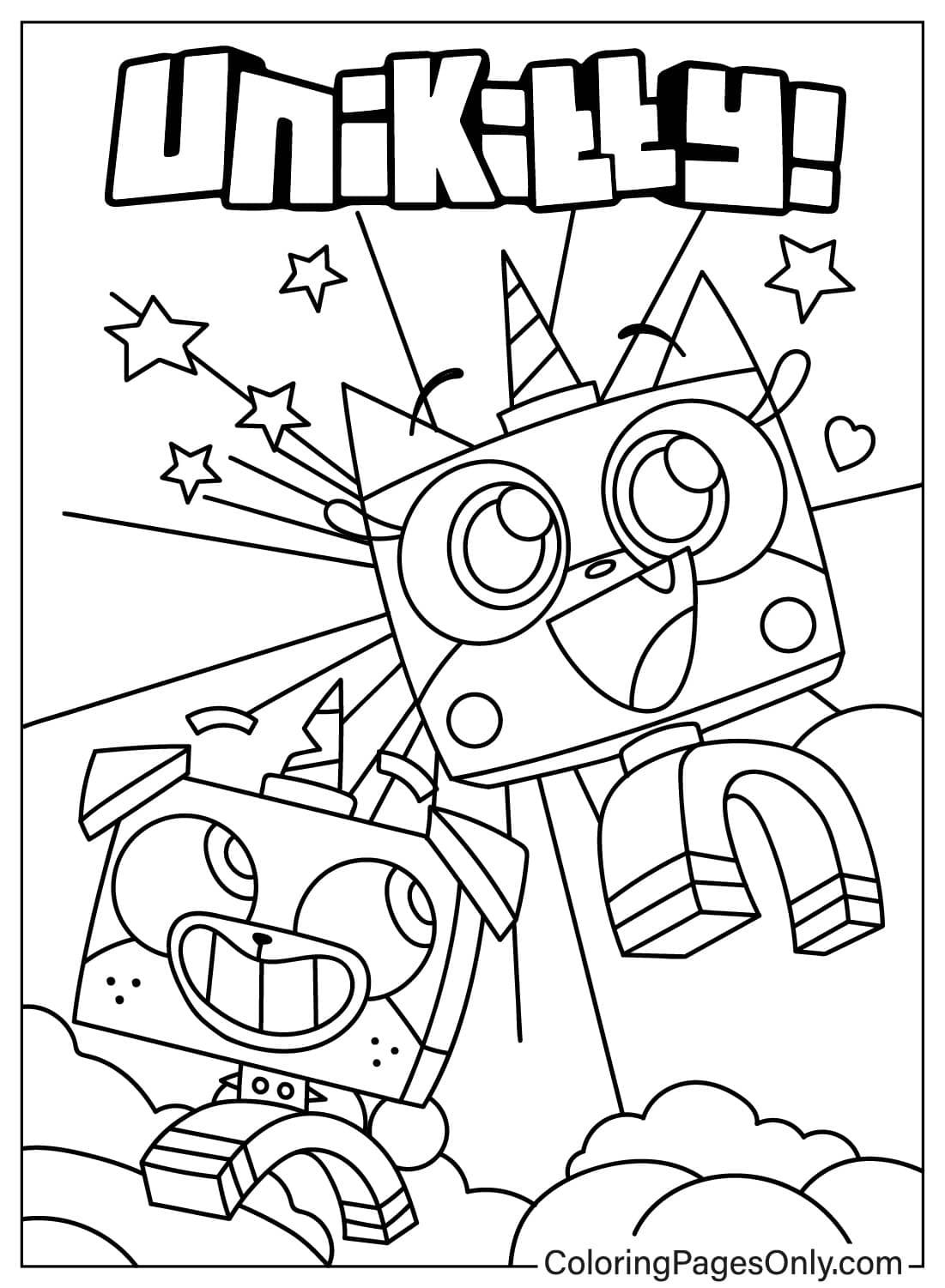 14 Unikitty Coloring Pages - ColoringPagesOnly.com