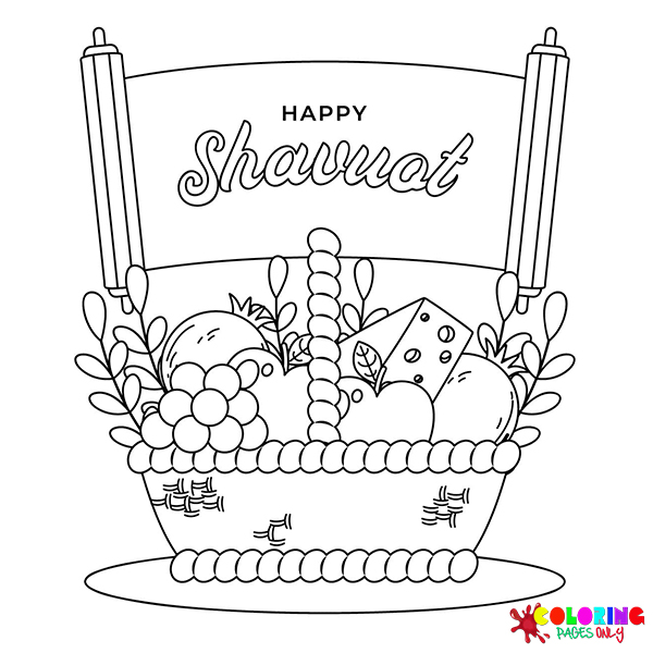 Shavuot Coloring Pages