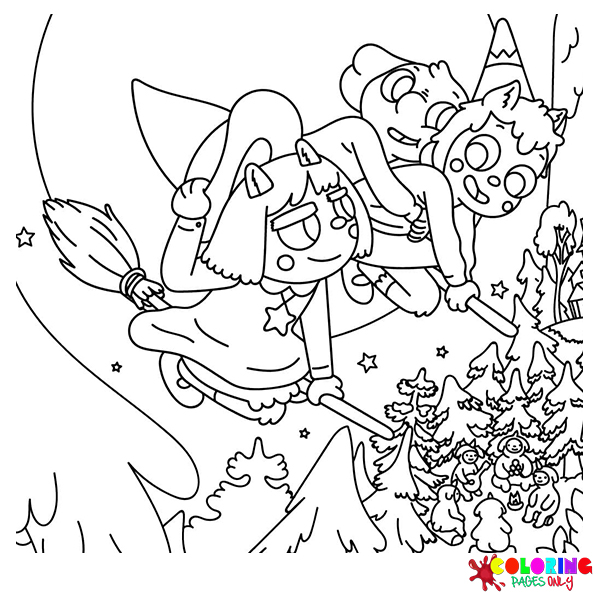 18 Summer Camp Island Coloring Pages - ColoringPagesOnly.com