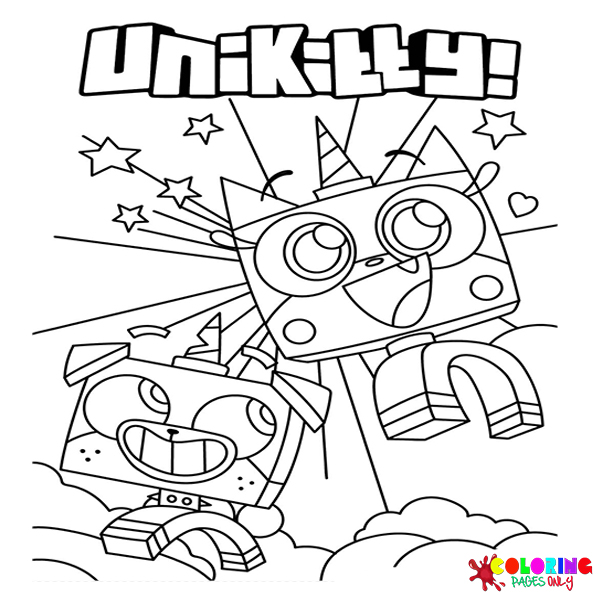 14 Unikitty Coloring Pages - ColoringPagesOnly.com