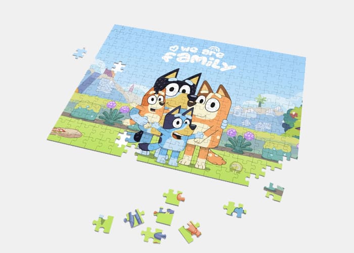 Creating a Bluey Puzzle 