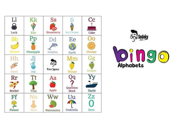 Creating an Alphabet Bingo Game with Letter H Pictures - resource sadeky com