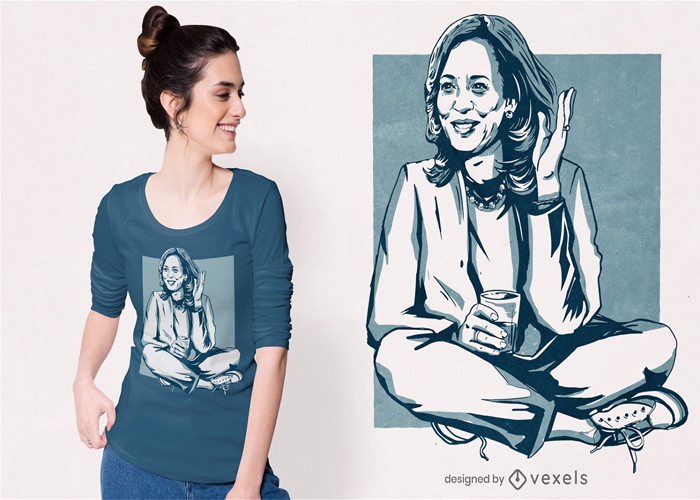 Designing T-Shirts With Kamala Harris 