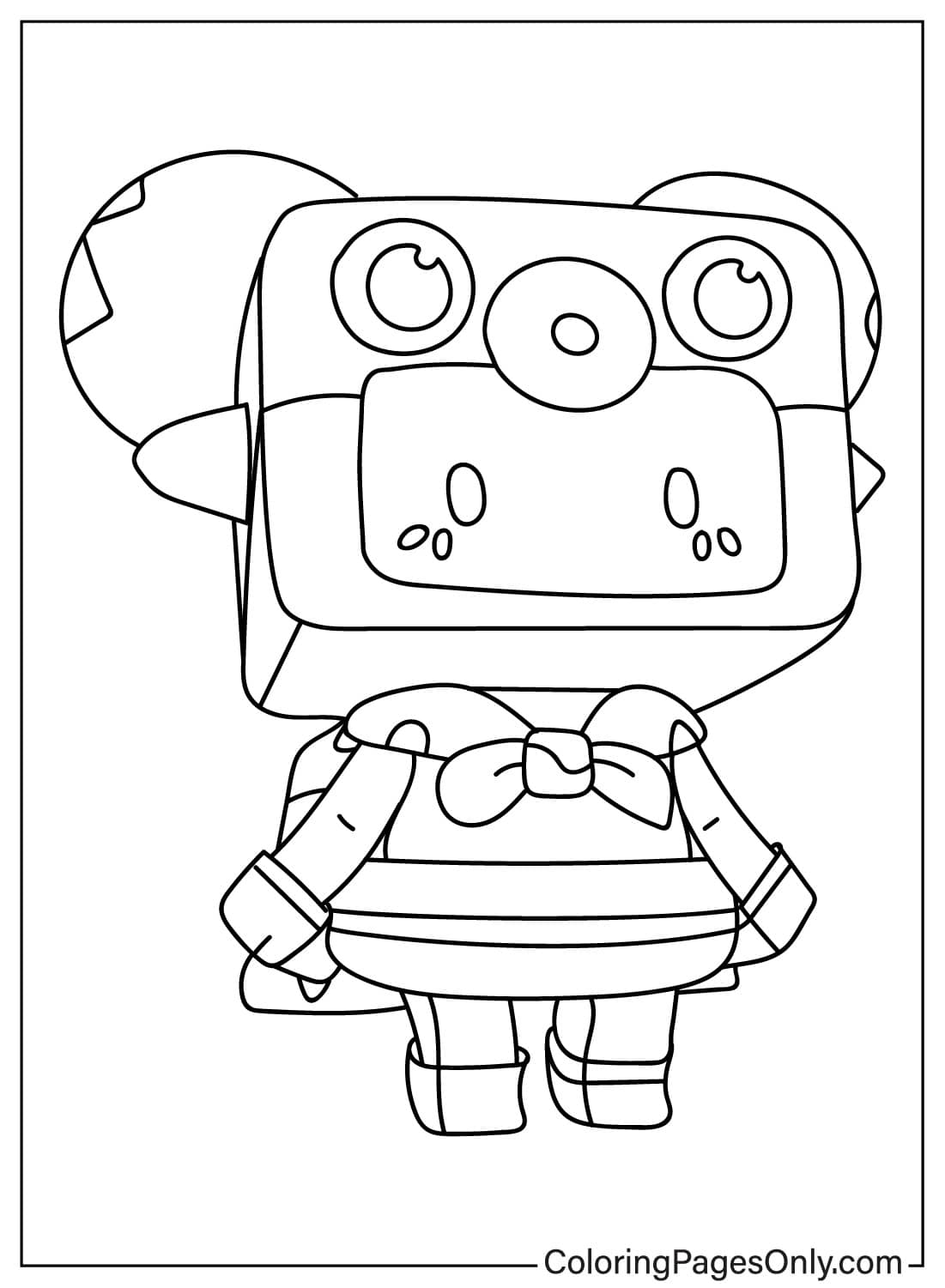 Jerry - Free Printable Coloring Pages