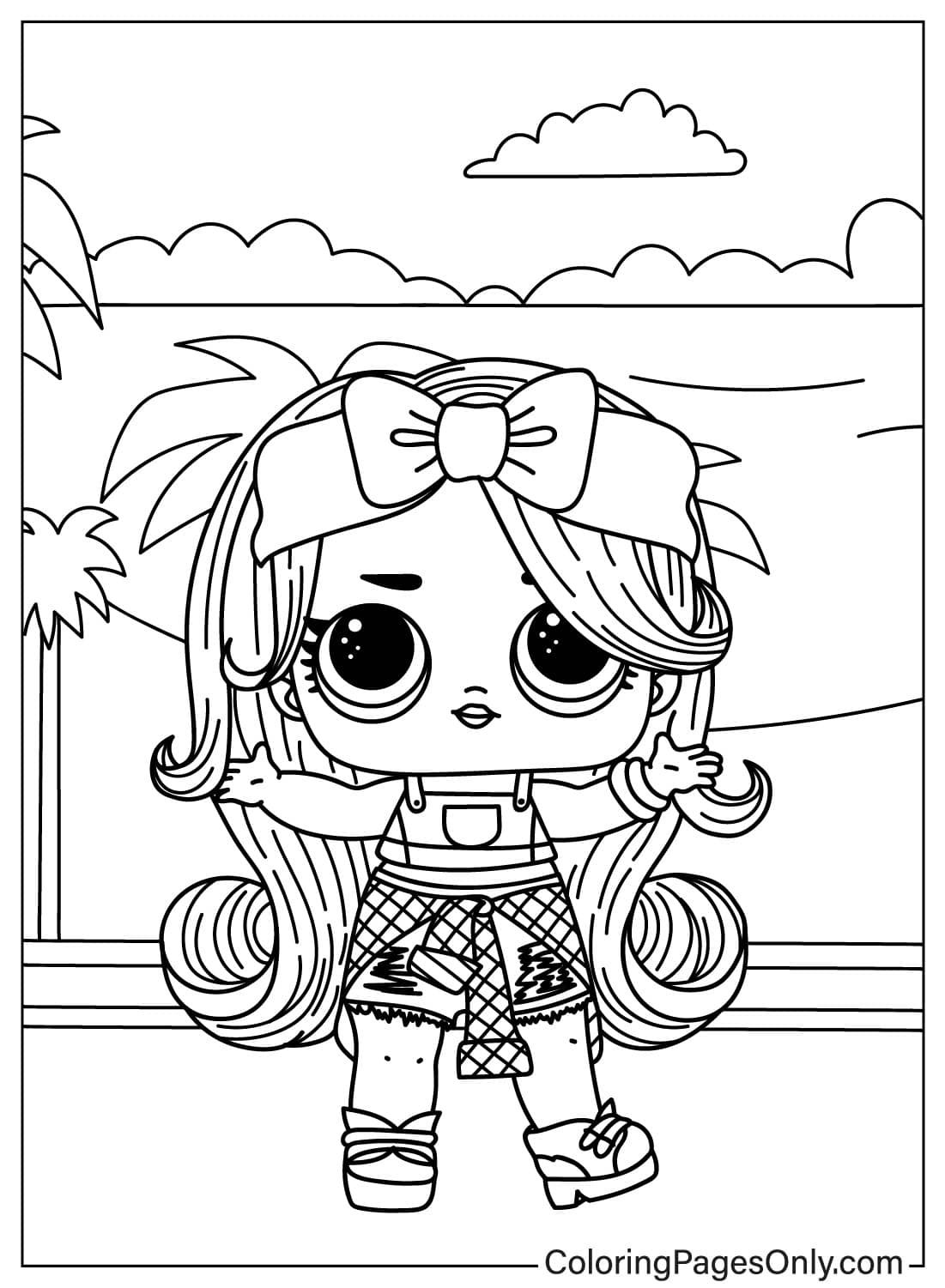 189 Desenhos para colorir de bonecas Lol Surprise - ColoringPagesOnly.com