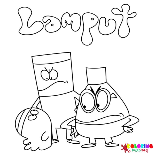 Lamput Coloring Pages