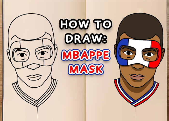 Making a Kylian Mbappe Mask