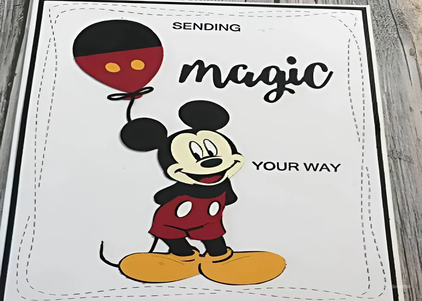 Mickey Mouse coloring pages craft esty 1