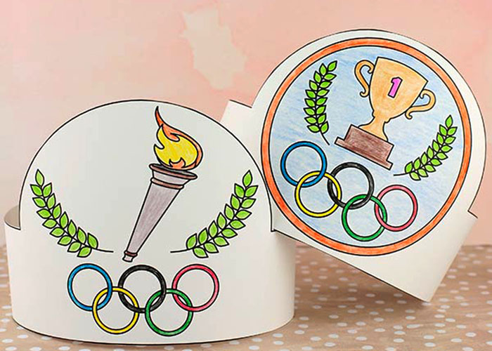 Olympic 2024 coloring pages craft 1