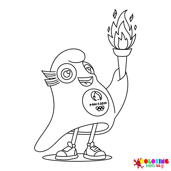 Olympics 2024 Coloring Pages