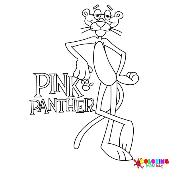 Pink Panther Coloring Pages