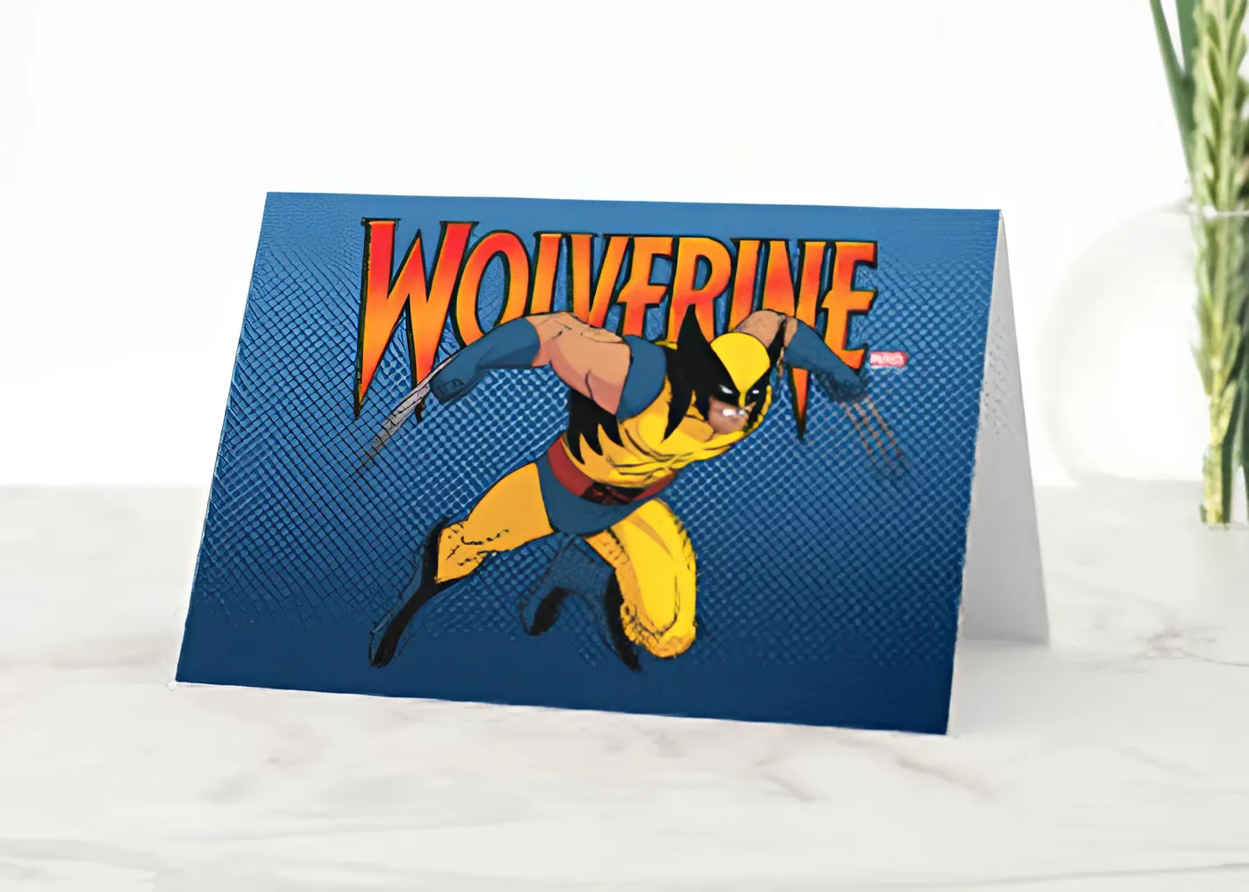 Turning Into A Birthday Card From Wolverine Coloring Pages