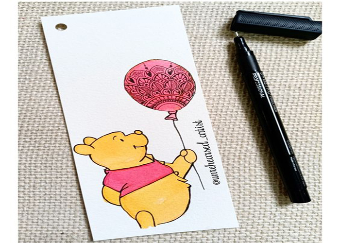 Winne the Pooh Coloring Pages craft 3