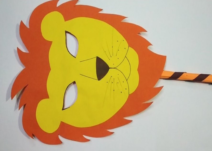 lion coloring pages craft 1