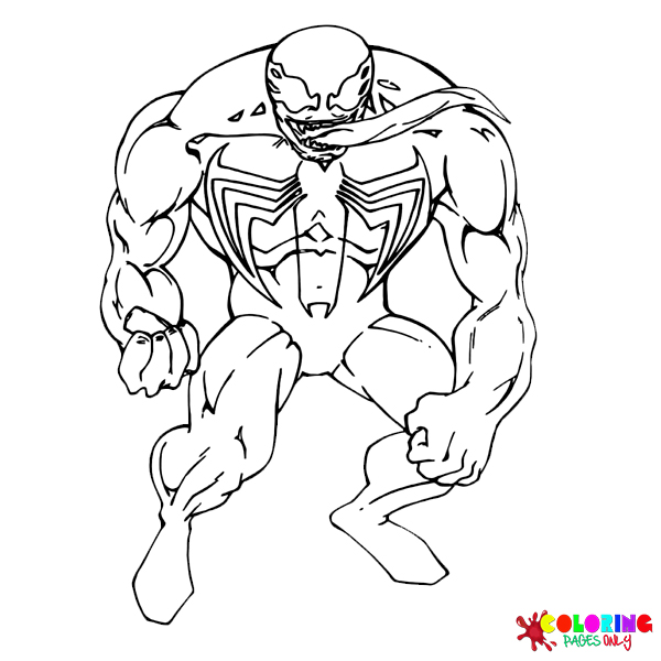 Supervillains Coloring Pages