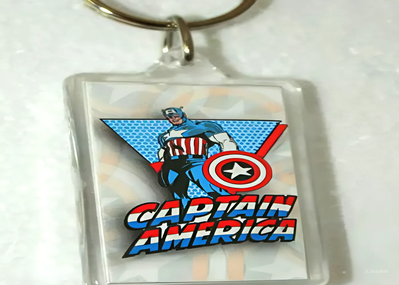 Creating A Captain America Keychain