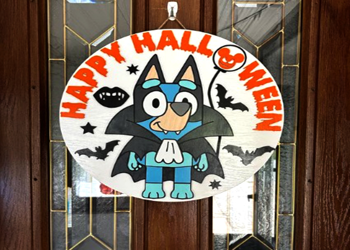 Creating A Halloween Door Sign