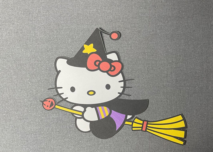 Creating Halloween Hello Kitty Stickers