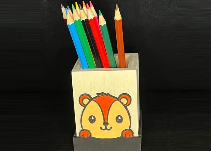 Creating a Unique Pencil Holder 