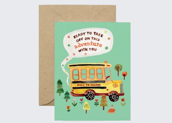 Creating a welcome-to-School Greeting Card