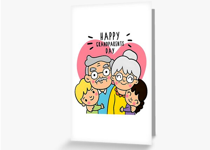 Creating grandparents' day Cards