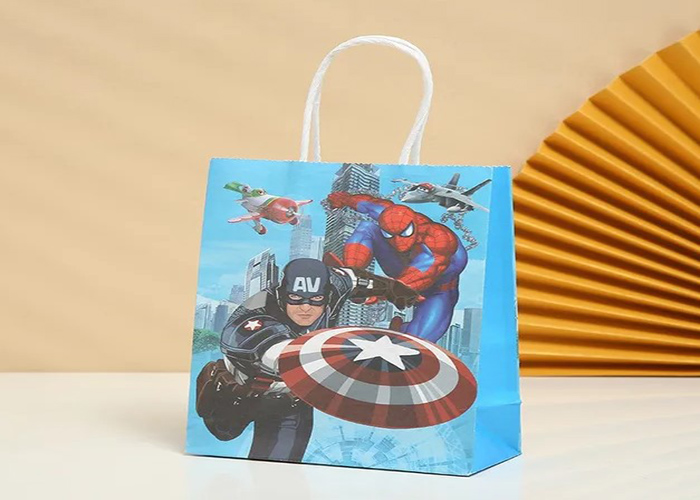 Decorating An Avengers Gift Bag