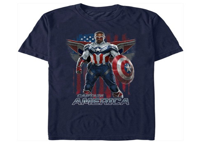 Decorating A Captain America T-Shirt