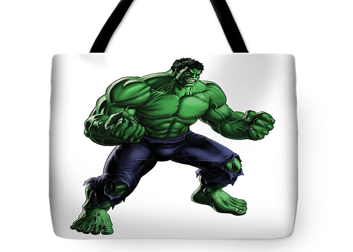 Decorating A Tote Bag From Hulk Coloring Pages 