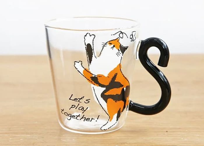 Decorating Drinking Glasses from Cat Coloring Pages