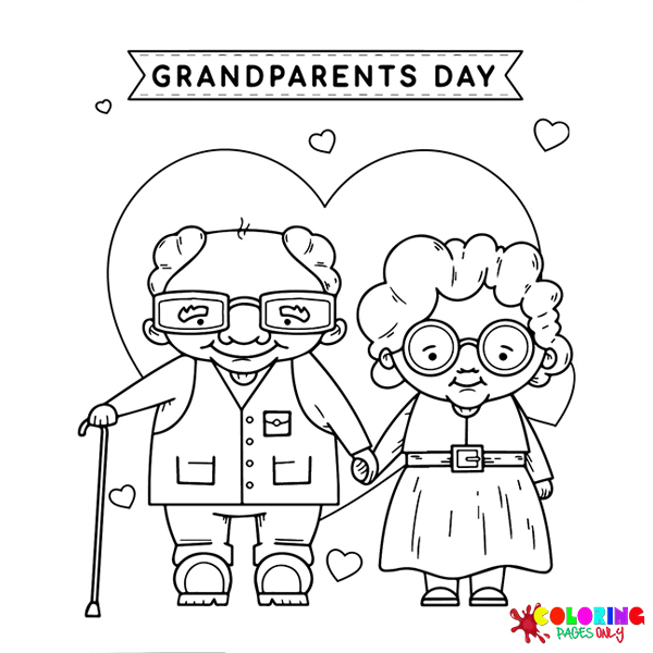 Grandparents Day Coloring Pages