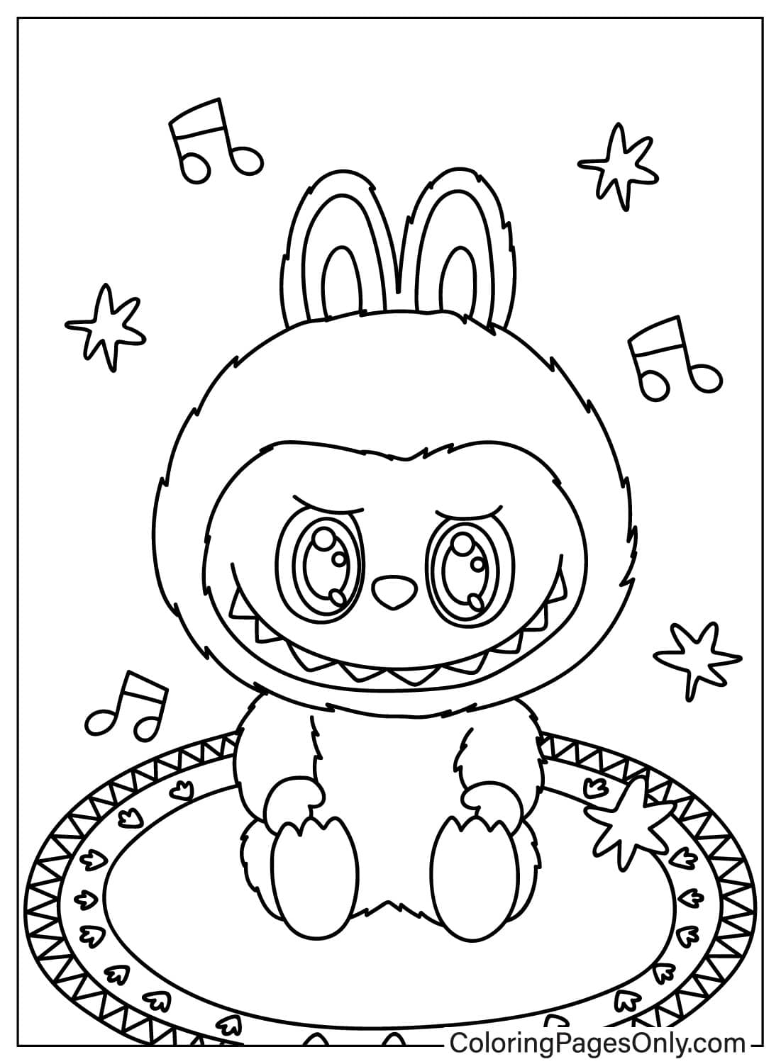 M s De 40 P ginas Para Colorear De Labubu PDF Imprimible Gratis Y Para 