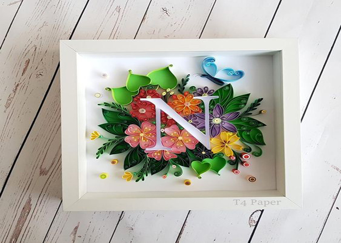 Making A 3D Quilling Picture