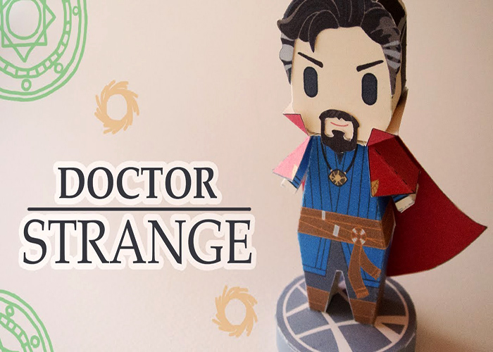 Making A Doctor Strange Paper Doll