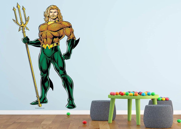 Making An Aquaman Wall Decal