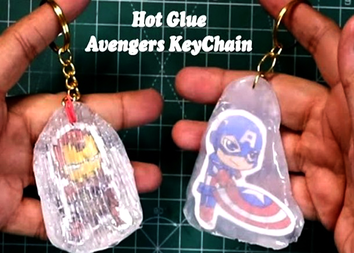 Making Avengers Keychains