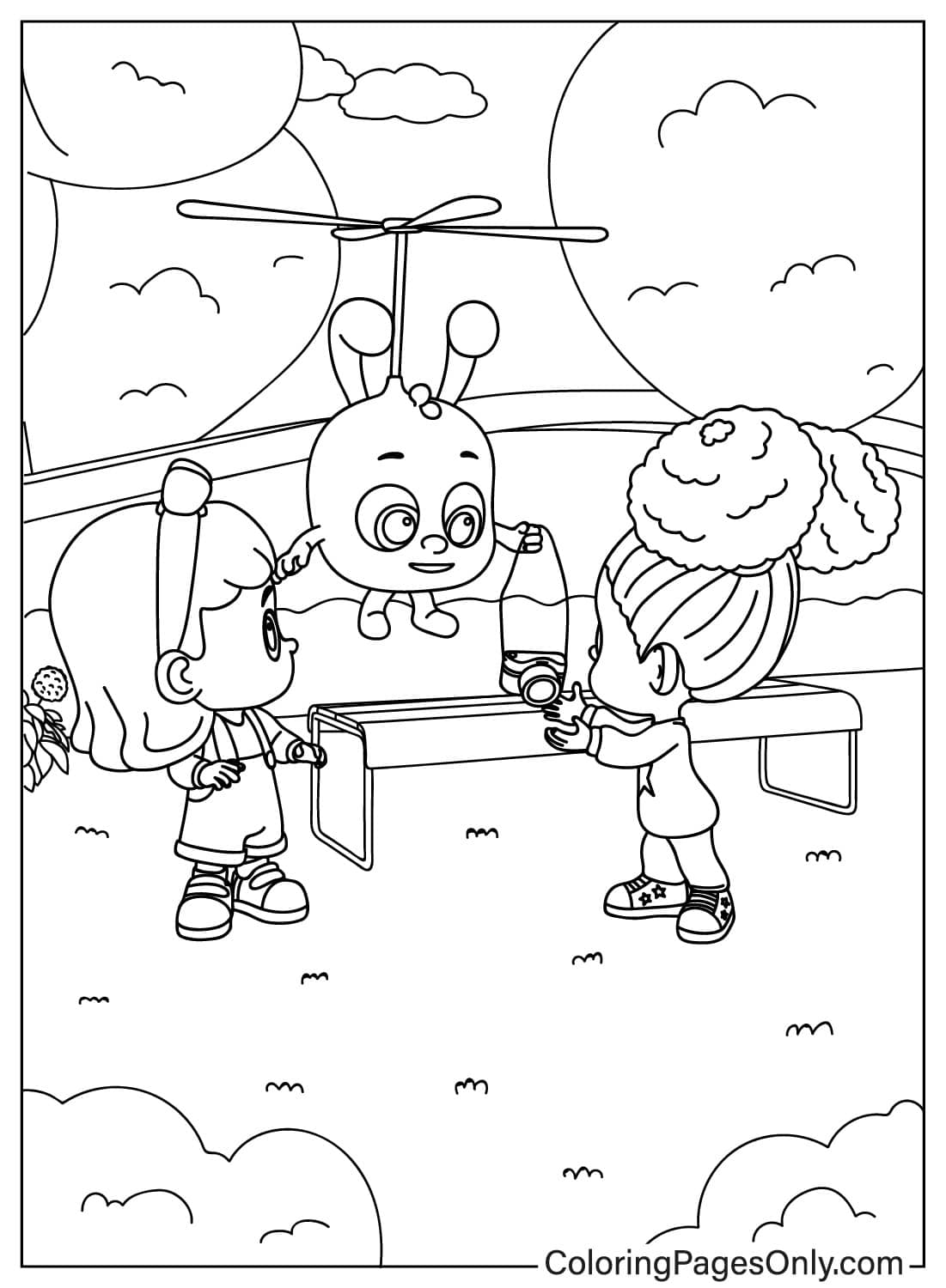 16 Morphle Coloring Pages - ColoringPagesOnly.com